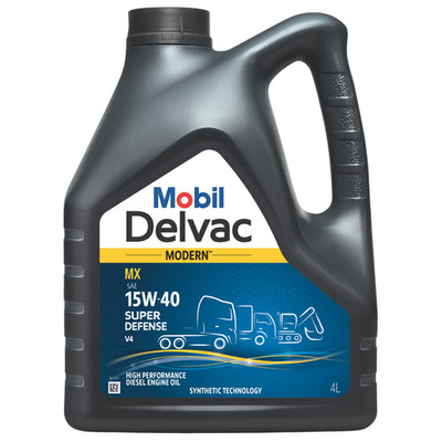 Für MOBIL 157463 MOBIL 15W40 4L DELVAC MODERN SUPER DEFENSE V4 / 228.3 / RLD-2