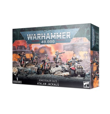 Atalan Jackals, Genestealer Cults, Warhammer 40k, Games Workshop, NEU/OVP