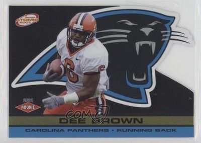 2001 Pacific Prism Atomic Rookie Gold 11/116 Dee Brown #155 7fq