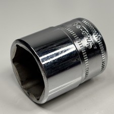 Snap On Tools FSM181 3/8 Dr 6Pt Metric 18mm Flank Dr Shallow Chrome Socket 1981
