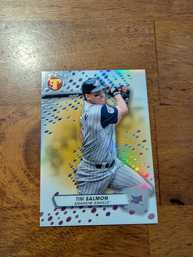 2023 Topps Pristine #15 Tim Salmon Gold Refractor #/50