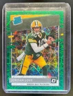 2020 Donruss Optic Jordan Love Green Velocity Prizm RC #154 Packers