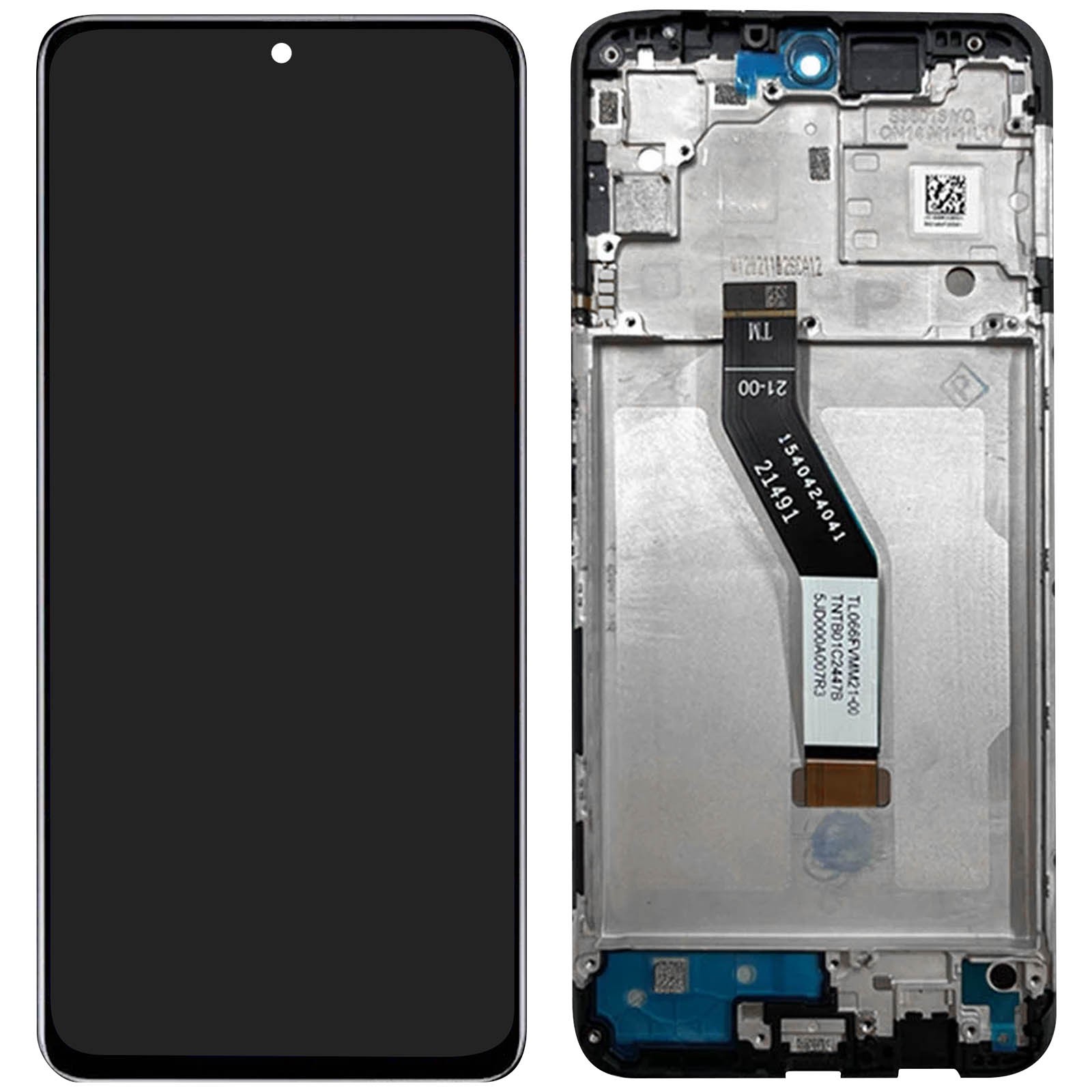 Écran LCD pour Xiaomi Redmi Note 11S 5G kit de réparation noir avec vitre tactile