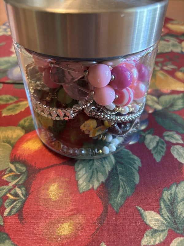 VINTAGE & COSTUME MIXED JEWELRY JAR BRANDED UNBRANDED LOT