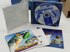 Dreamcast Fission Fishing Rod Controller & Sega Bass Fishing Boxed Excellent