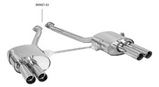 Bastuck 2 Sportendschalld�mpfer jeweils mit Doppel-Endrohr 2 x � 63 mm - BMW Z1
