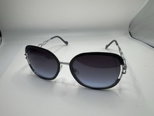 Sunglasses Grey Lenses/frames Silver Sides