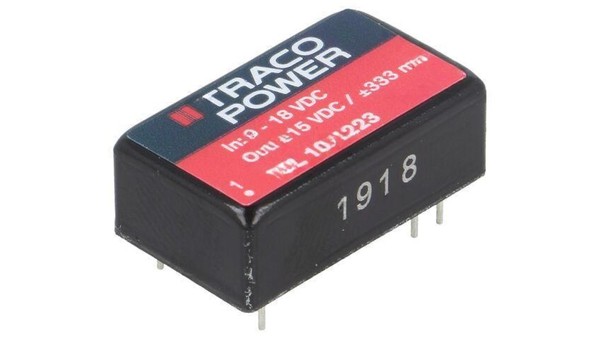 Przetwornica Dc/Dc, 10W, Uwej: 9...18VDC, Uwyj: 15VDC, Uwyj2: -15VDC TEL 10-1223-image
