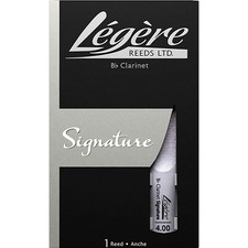 Legere Reeds Signature Series Bb Clarinet Reed Strength 4