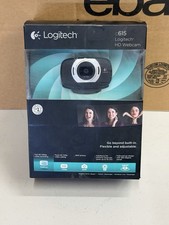 Logitech C615 Portable HD Webcam 1080p Autofocus Foldable Design USB