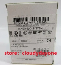 750-303 New WAGO 750-303  Fieldbus Coupler Module 12MBD Profibus  750-303