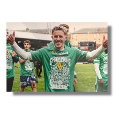 Signed McCOWAN Celtic A4 Photo - Football Memorabilia - COA & Photo Proof