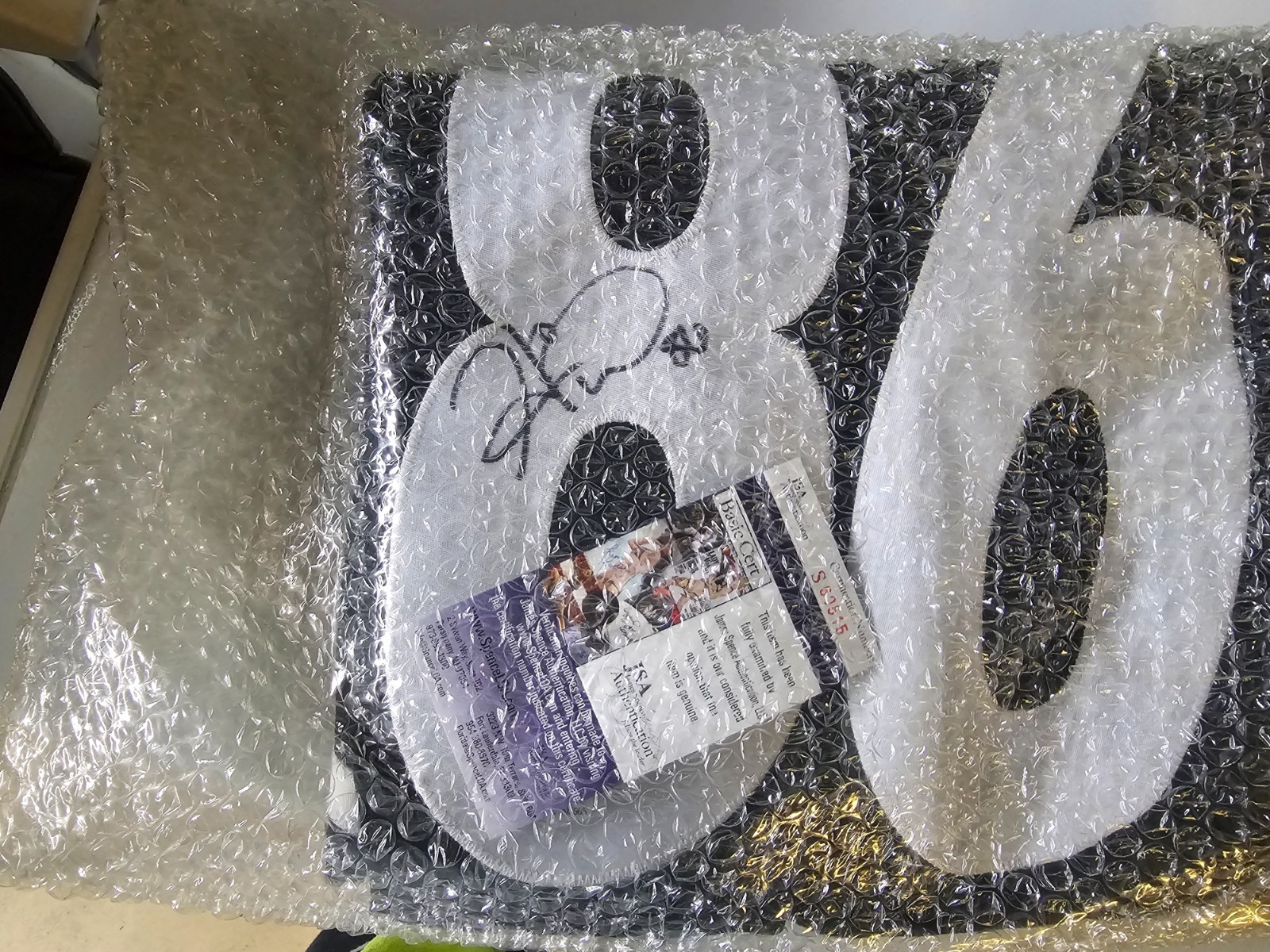 Hines Ward Autographed Signed jersey JSA Certified 