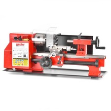 Mini Drehbank 370 W Drehmaschine 300 mm 2500 U/min Rundlauf 0,01 mm Modellbau