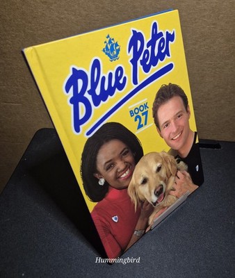 John Leslie Signed Dedicated Inscription. Blue Peter Book 27. 1992