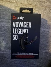 Poly Voyager Legend 50 Bluetooth Ear-hook Headset Black Boom Microphone