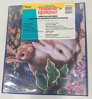 Brand New Mead Trapper Keeper Notebook White/ Brown Bunny Rabbits Vintage 1995 — photo 2