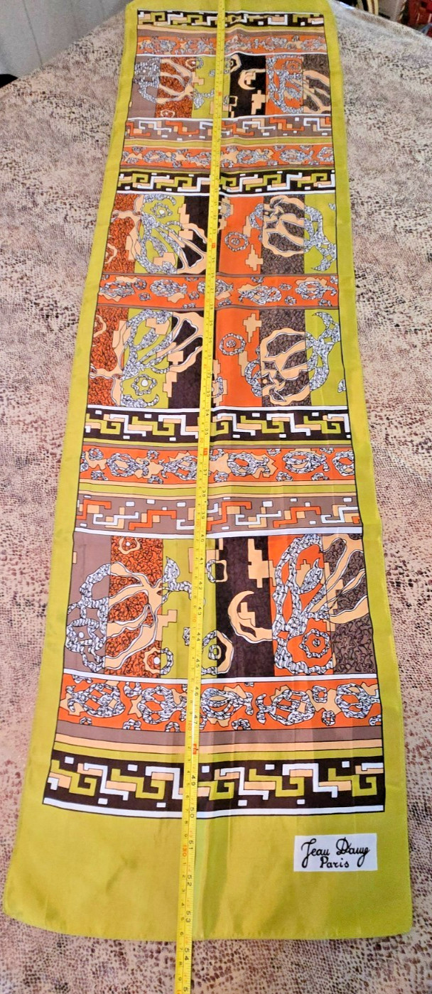 Jean Davy Paris Rectangular Acetate Abstract 53.7… - image 4