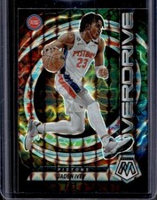 2022-23 Panini Mosaic Jaden Ivey Overdrive Rookie RC #6 Pistons