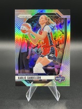 2024 Panini Prizm WNBA SILVER PRIZM KARLIE SAMUELSON MYSTICS #82