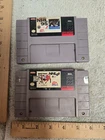 lot of 2, super nintendo games, EA sports NHL 95 & 96, untested