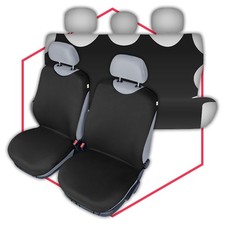 Autositzbezüge Universal PKW Sitzbezüge 3er Set für Volvo V40, V50, V70