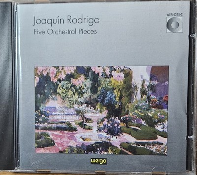 Rodrigo: Five Orchestral Pieces by Berlin Rso / Baum (CD, Wergo WER 6215-2)