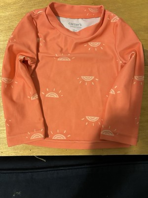Orange Infant Girl Swimsuit