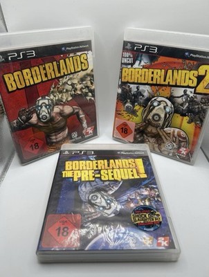Borderlands Spiele-Paket PS3 (3 Spiele)   Borderlands 1, 2 & The Pre-Sequel