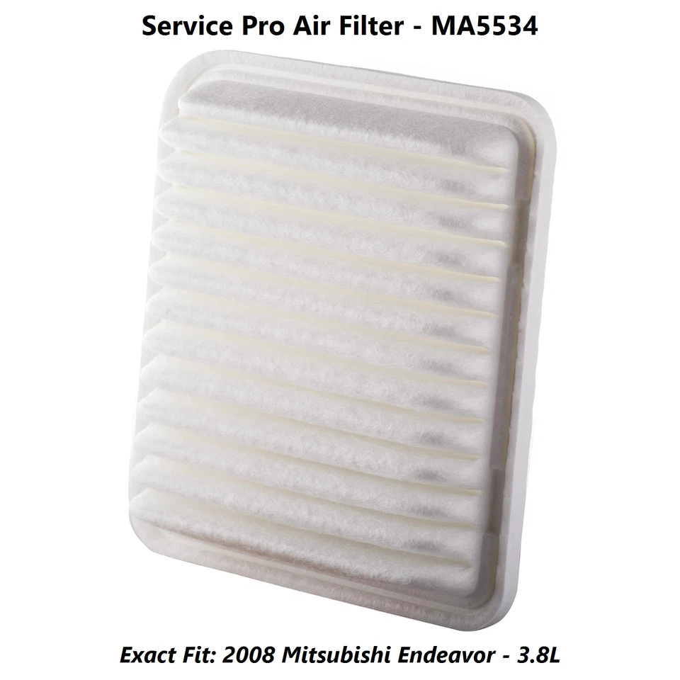 2008 Mitsubishi Endeavor 3.8L Complete Oil, Air & Cabin Filter Kit (5W-20) Foto 4 de 4
