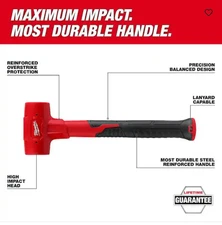 Milwaukee Tool 48-22-9150 28Oz Dead Blow Hammer - Brand new with tags