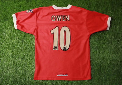 LIVERPOOL OWEN 1998/2000 FOOTBALL SHIRT JERSEY HOME REEBOK