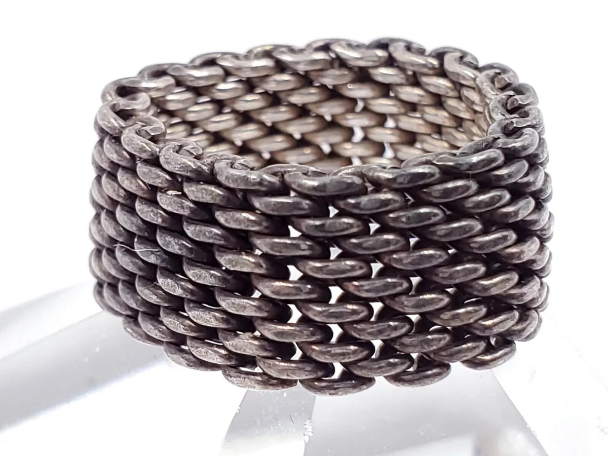 Tiffany& Co.☆ 925リング Tiffany & Co. T Square Band Ring Sterling Silver 925