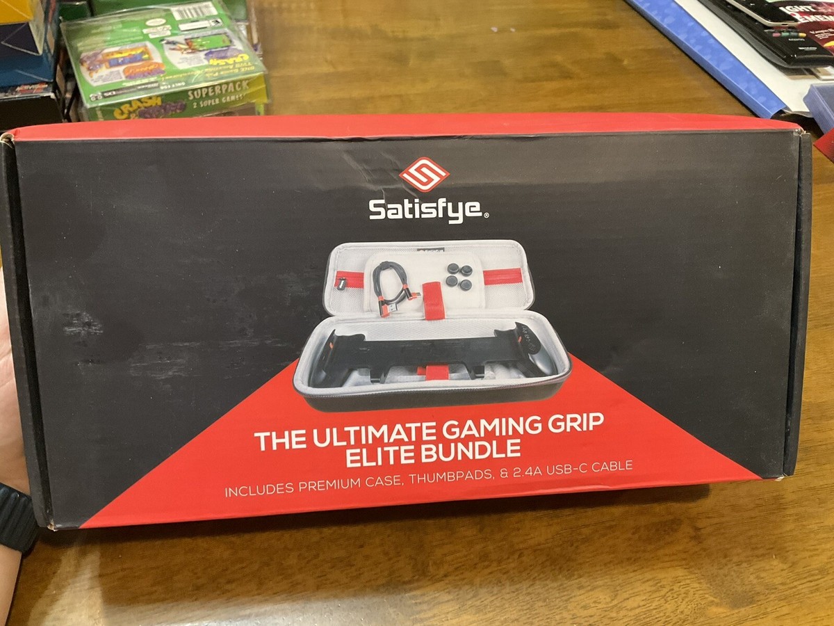 Satisfye ultimate Gaming Grip Elite Bundle Nintendo Switch ￼￼