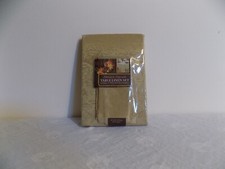 Abstract Damask TABLE LINEN SET Gold Oblong Includes: 1 Tablecloth 6 Napkins