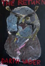 The Return of Darth Vader - WOM, Acryl auf Le...