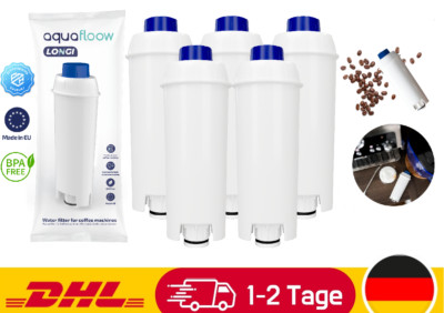 5x Wasserfilter - ersatz von DeLonghi DLSC002 einschließlich der ECAM ESAM ETAM