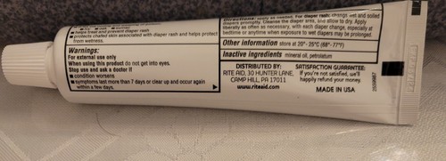 3 CONFEZIONI Ossido di Zinco Unguento Protettivo Pelle 2 Oz Vasche 20% Zinco AIUTO RITO 03/24 - Foto 3 di 3