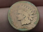 1874 Indian Head Cent Penny- Good Details