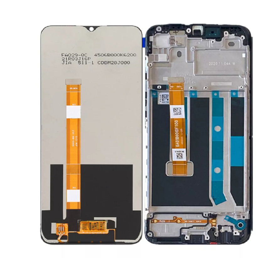 Schermo Di Ricambio Per Oppo A15 / A15s (CPH2179, CPH2185) - Display LCD IPS 6,52 Pollici Con Touch Screen E Kit Di Strumenti, Nero - 4
