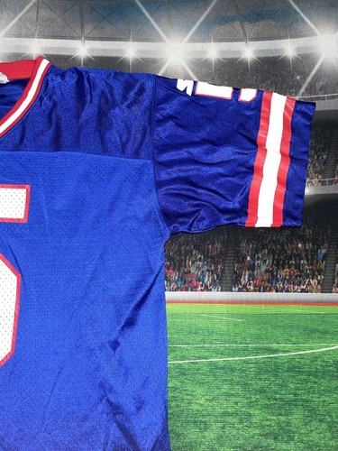 New York Giants Kerry Collins #5 Starter Jersey Sz 46 / Medium Preowned Blue - Picture 3 of 12
