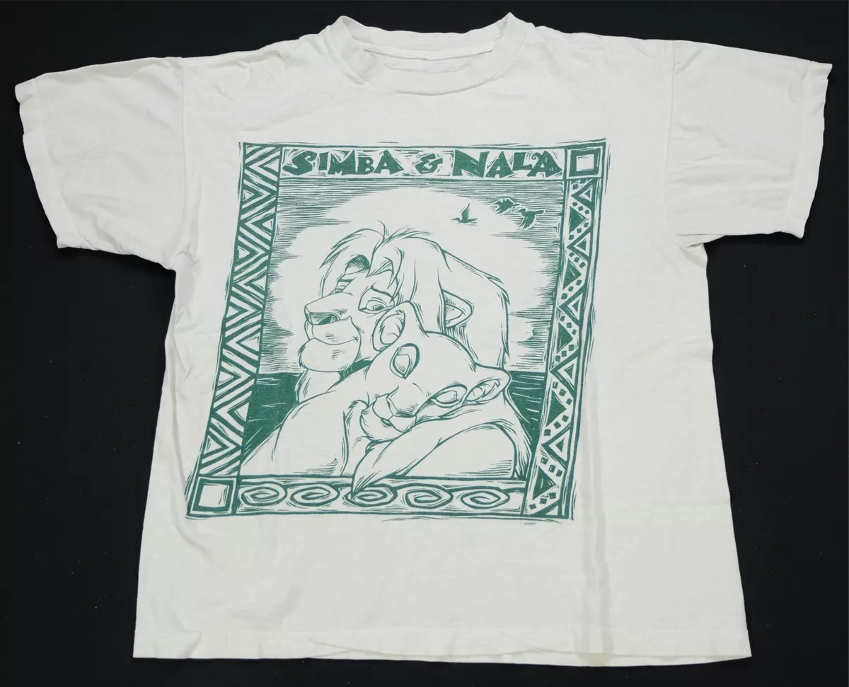 T shirt simba nala hot sale