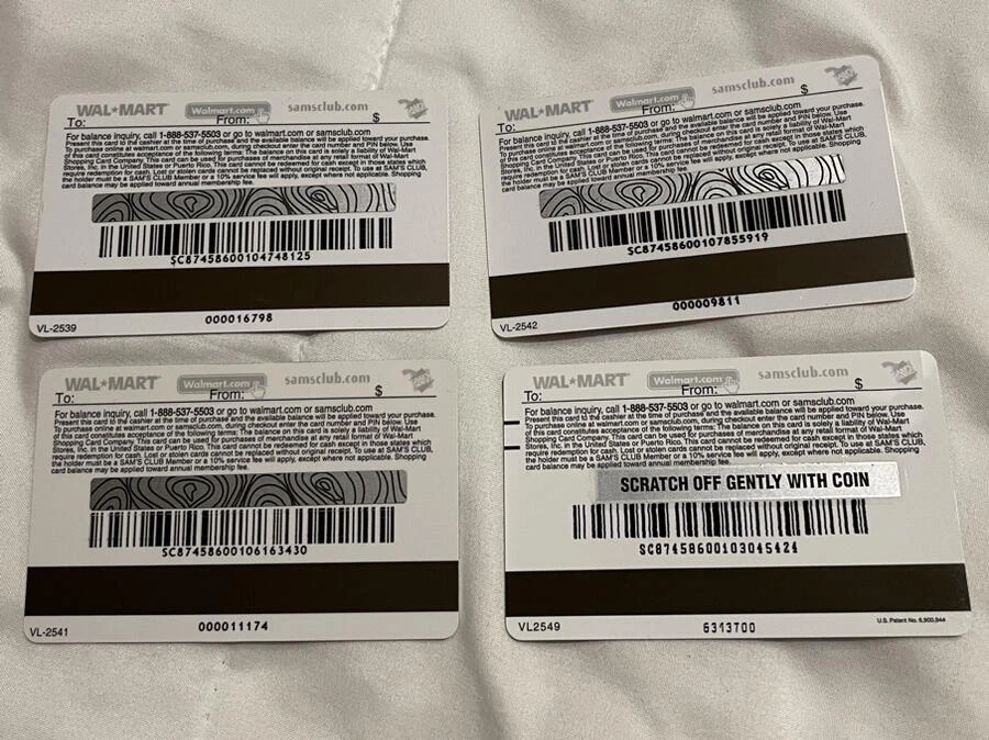 Lot of 4 GAMING Gift Card Collectibles XBox Play Station Mario Pacman NO CASH VA - Image 2 of 2