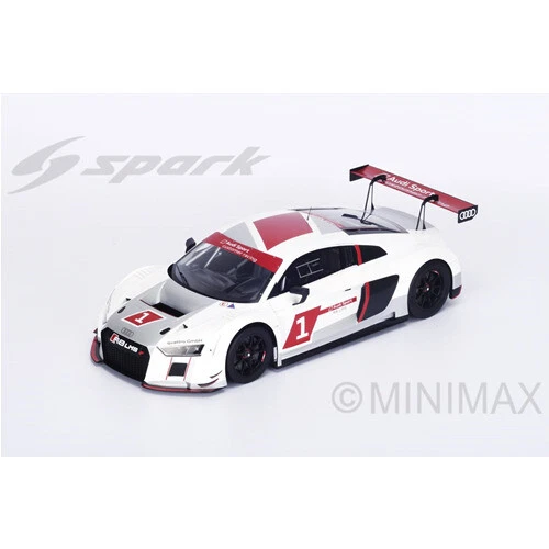 Modellini statici di auto da corsa sportive e turistiche Scala 1:12 per Audi
