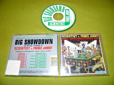 Scientist V. Prince Jammy - Big Showdown At King Tubby's - Original 1991 CD Dub