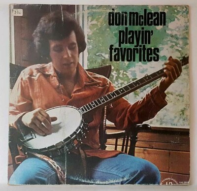 DON MCLEAN - PLAYIN FAVORITES - VINYL VG+/VG