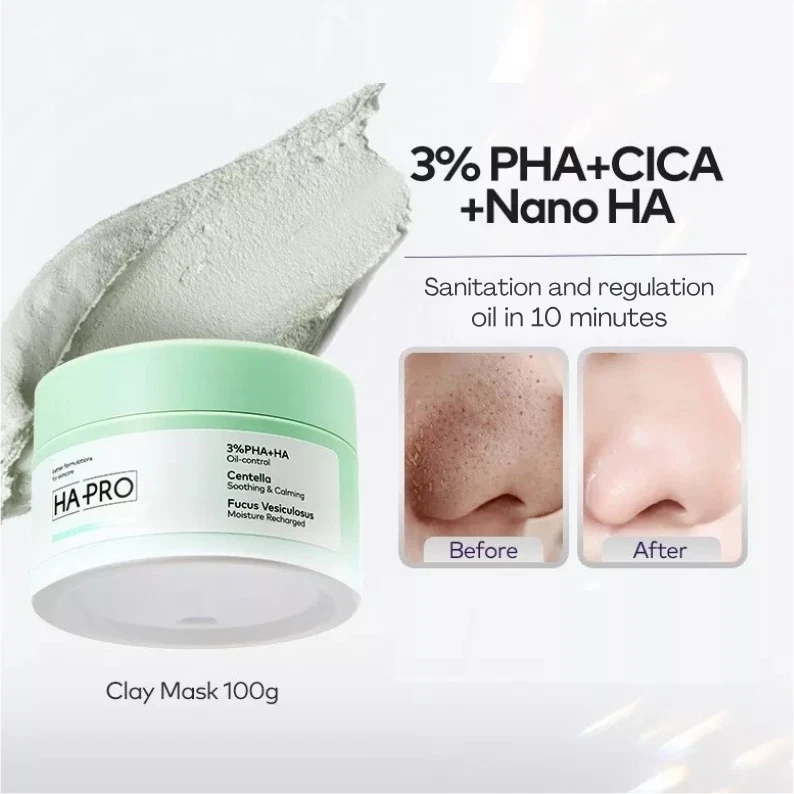 HA PRO - Cica & Lactic Acid Clay Mask - Acne Clay Mask - Image 2 of 4