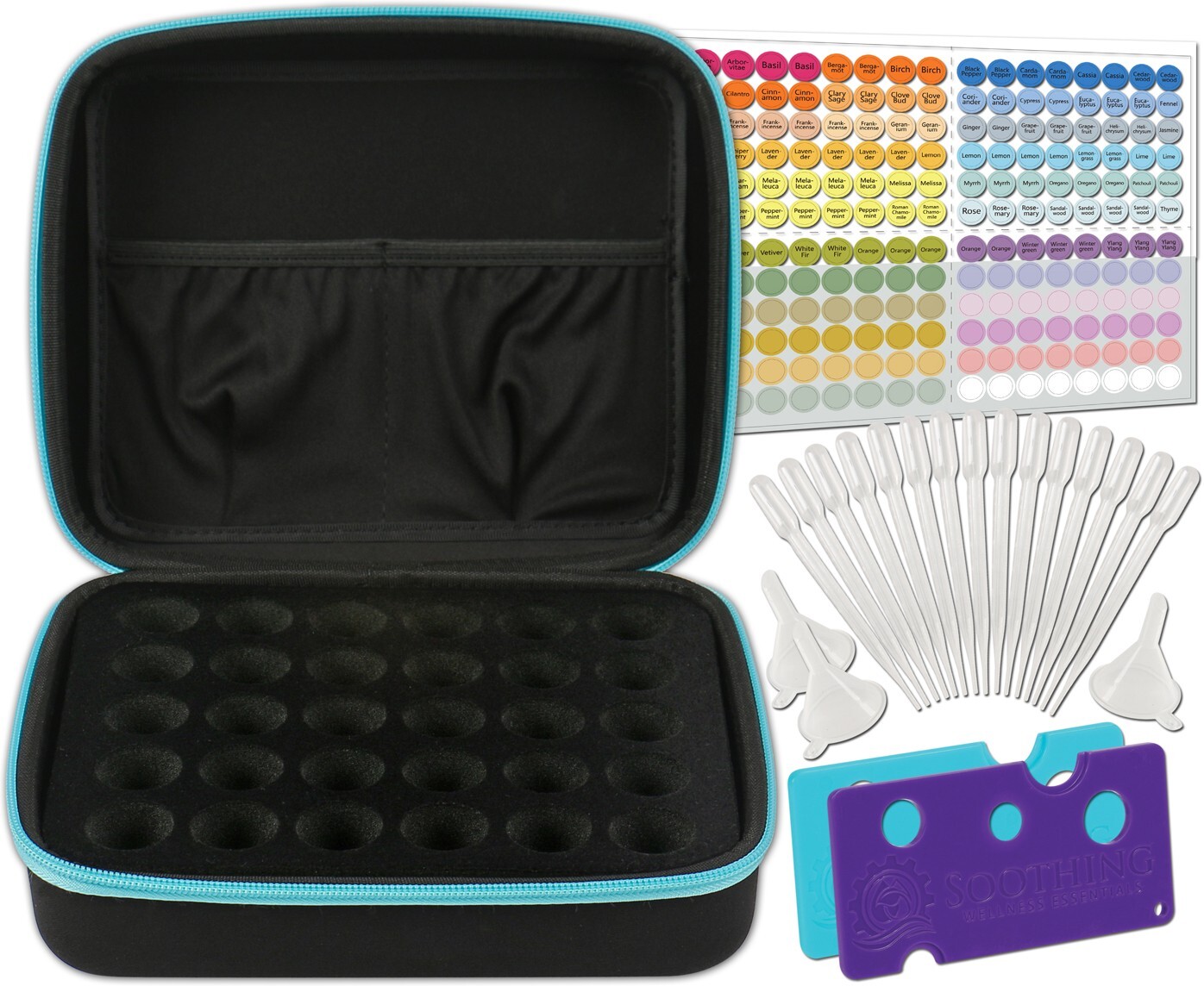 S Carrying Case For 5ml, 10ml And 15ml Bottles (caribbean Bl