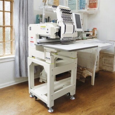 110V-220V 12 Needles Computerized Sewing Embroidery Machine Single Head