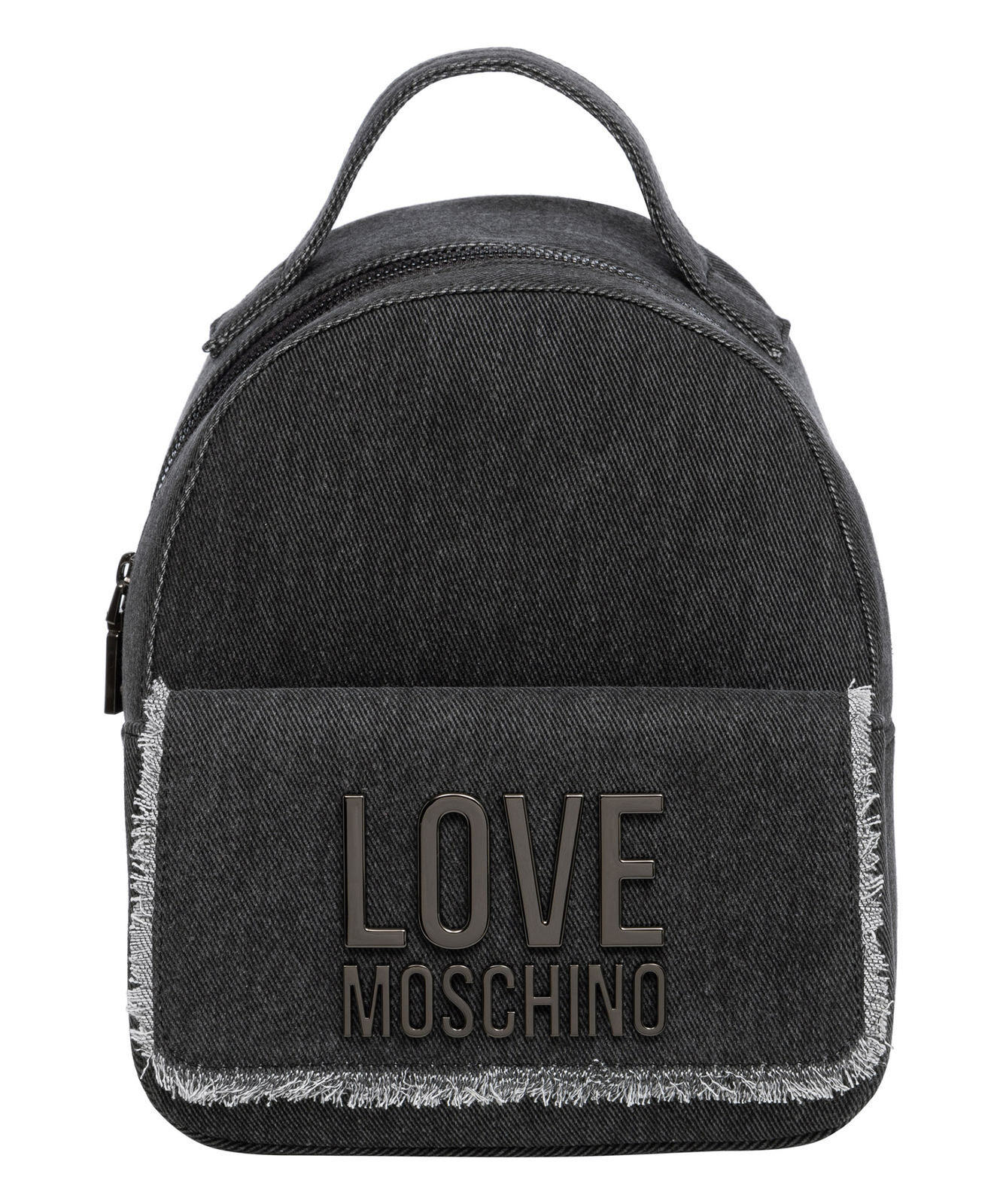 Love Moschino zaino donna JC4319PP0IKQ0000 nero Denim Black cotone piccola